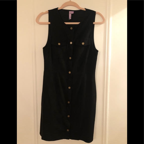 Francesca’s Black Suede Dress - Picture 4 of 6